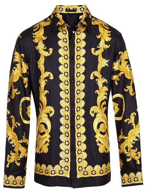 versace hemd heren|versace shirts for sale.